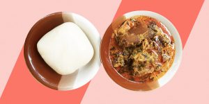 Fufu dan Egusi Soup