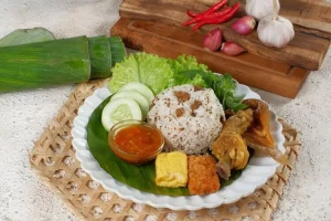 Nasi Tutug Oncom Hotplate